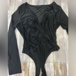 black bodysuit